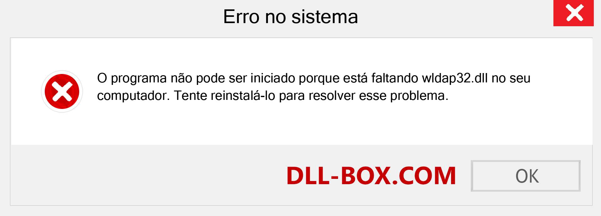 Arquivo wldap32.dll ausente ?. Download para Windows 7, 8, 10 - Correção de erro ausente wldap32 dll no Windows, fotos, imagens